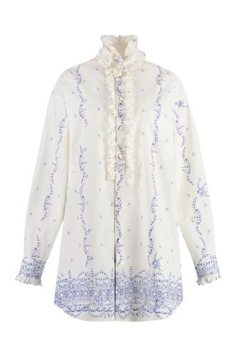 Cotton Poplin Shirtdress - Philosophy di Lorenzo Serafini - Modalova