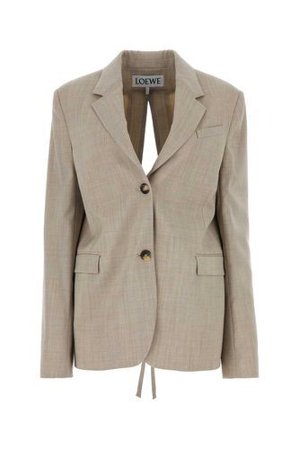 Loewe Embroidered Wool Blazer - Loewe - Modalova