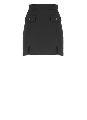 Elisabetta Franchi Crepe Miniskirt - Elisabetta Franchi - Modalova