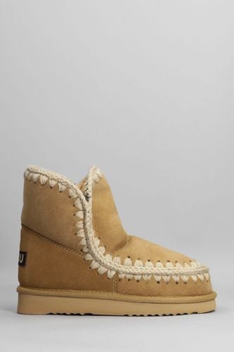 Eskimo 18 Low Heels Ankle Boots In Suede - Mou - Modalova