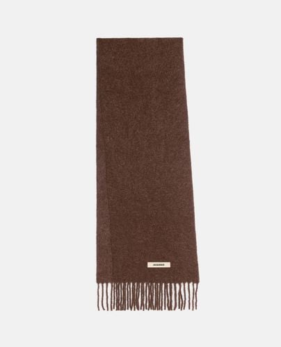 Jacquemus Brown Wool Wagon Scarf - Jacquemus - Modalova