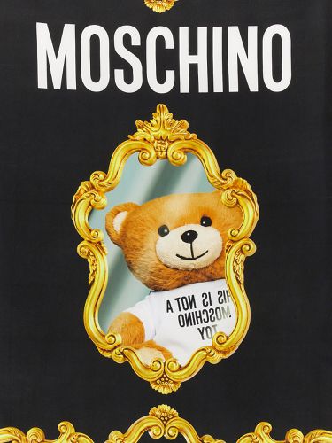 Moschino Teddy Mirror Scarf - Moschino - Modalova