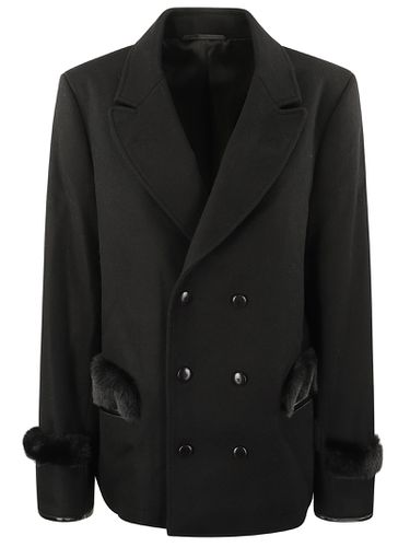 Random Identities Men Peacoat Woven - Random Identities - Modalova