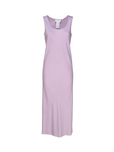 Sleeveless Dress In Stretch Silk - SportMax - Modalova