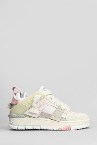 Area Patchwork Sneakers In Suede And Fabric - Axel Arigato - Modalova