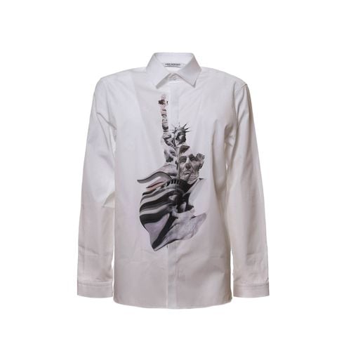 State Of Liberty Cotton Shirt - Neil Barrett - Modalova