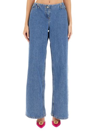 Ultra Low Waist Wide Leg Jeans - Magda Butrym - Modalova