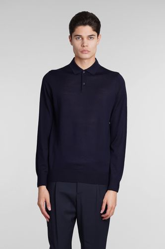 Ballantyne Polo In Blue Wool - Ballantyne - Modalova