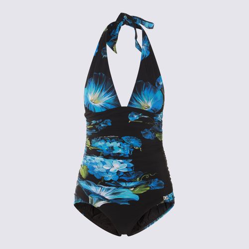 Black, Blue And Green Swimsuit - Dolce & Gabbana - Modalova