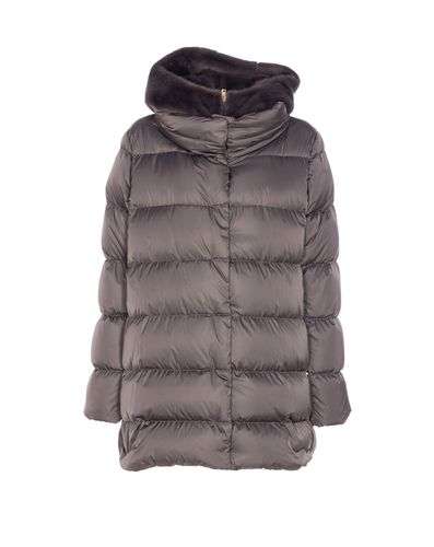 Herno Satin A-shape Down Jacket - Herno - Modalova