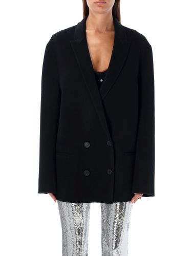 Oversized Double Wool Jacket - Philosophy di Lorenzo Serafini - Modalova