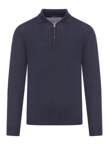 Kiton Sweater Polo Zip - Kiton - Modalova