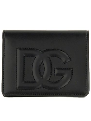 Portafoglio Con Logo - Dolce & Gabbana - Modalova