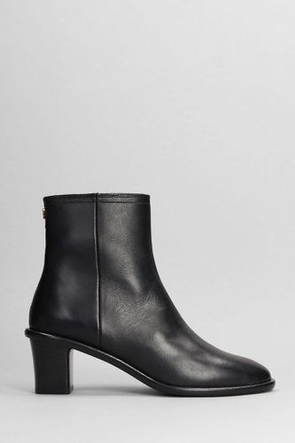 Gelda Low Heels Ankle Boots In Leather - Isabel Marant - Modalova