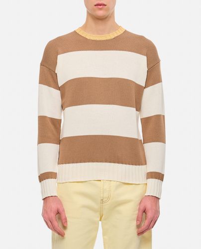 Drumohr Stripe Crewneck Sweater - Drumohr - Modalova