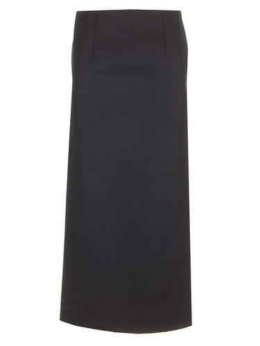 Grisaille Wool Midi Skirt - Valentino Garavani - Modalova