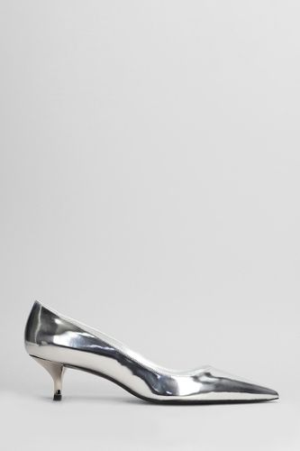 Stuart Kitten Pumps In Patent Leather - Stuart Weitzman - Modalova