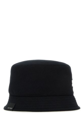 Courrèges Black Cotton Bucket Hat - Courrèges - Modalova