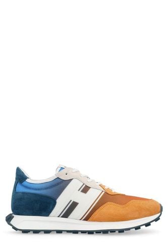 Hogan Round Toe Panelled Sneakers - Hogan - Modalova