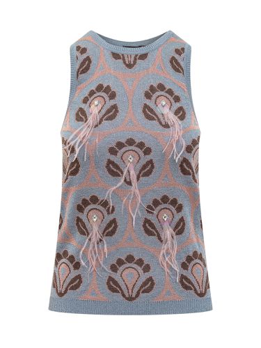 Etro Printed Viscose Blend Top - Etro - Modalova