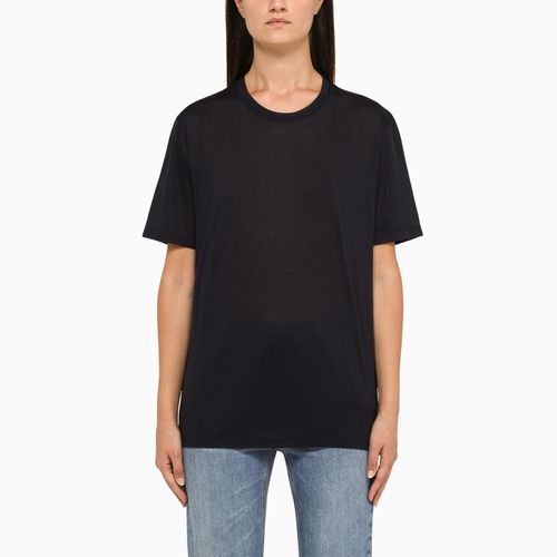 T-shirt In Wool Blend - Saint Laurent - Modalova