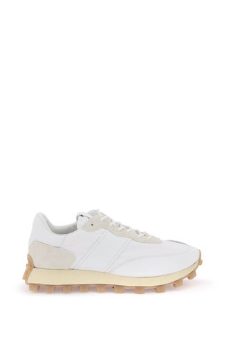 Leather And Fabric 1t Sneakers - Tod's - Modalova
