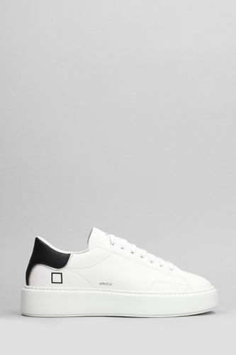 D. A.T. E. Sfera Sneakers In Leather - D.A.T.E. - Modalova