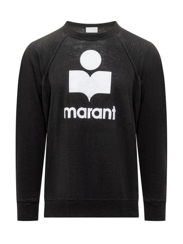 Logo-printed Long-sleeved T-shirt - Isabel Marant - Modalova