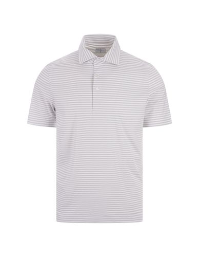 Fedeli Grey Tecno Jersey Polo Shirt - Fedeli - Modalova