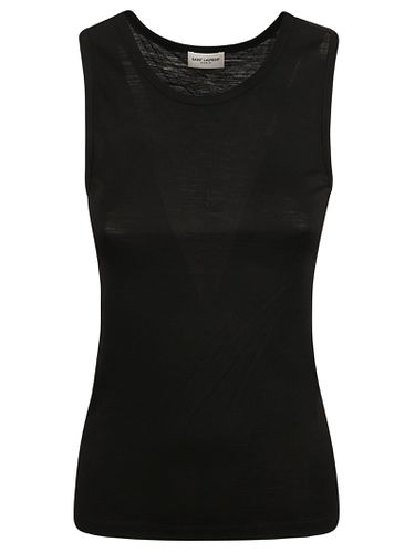 Fitted Classic Tank Top - Saint Laurent - Modalova