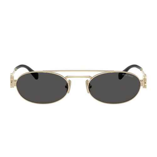 Miumiu 0mu 54zs Miu Logo Zvn08z Sunglasses - Miu Miu - Modalova