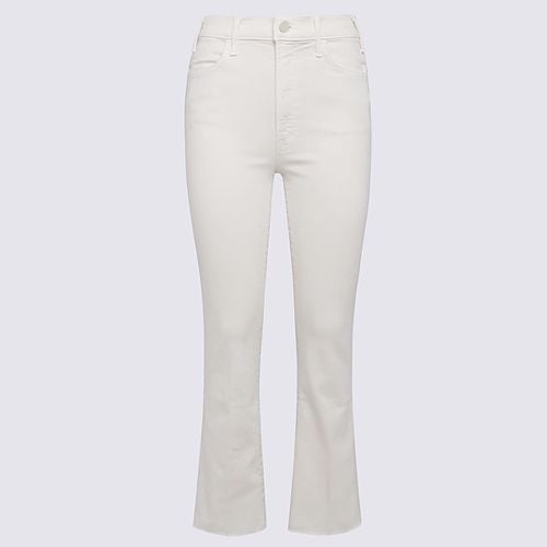 Mother White Cotton Jeans - Mother - Modalova