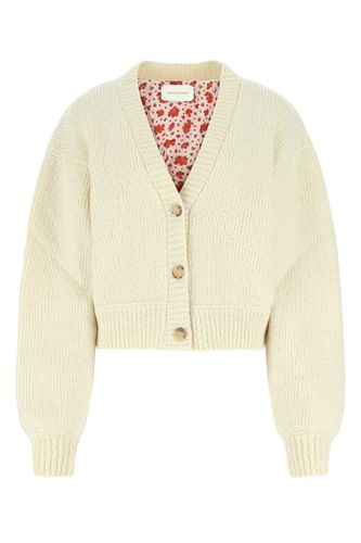 Ivory Wool Blend Oversize Cardigan - Magda Butrym - Modalova