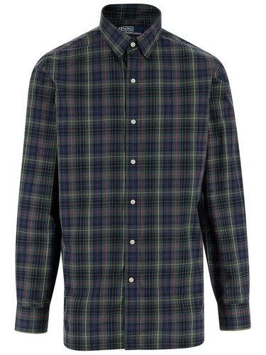 Custom Fit Plaid Poplin Shirt - Polo Ralph Lauren - Modalova