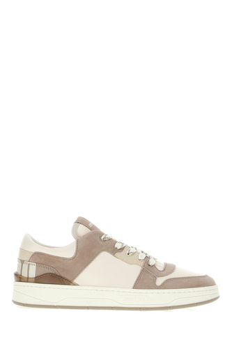 Multicolor Leather And Suede Florent/m Sneakers - Jimmy Choo - Modalova