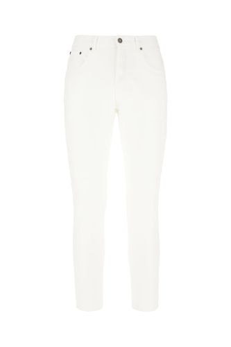 Dondup White Stretch Denim Jeans - Dondup - Modalova