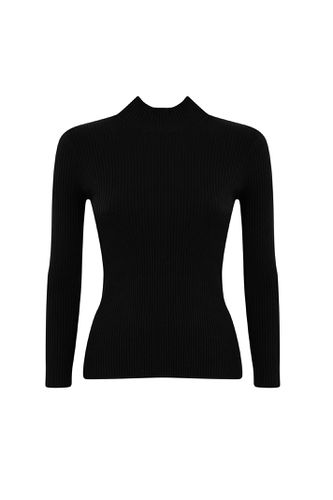 TwinSet Ribbed Sweater With Opening - TwinSet - Modalova