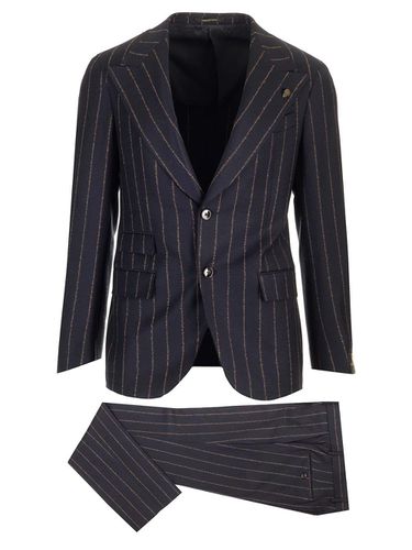 Wool Pinstripe Suit - Gabriele Pasini - Modalova