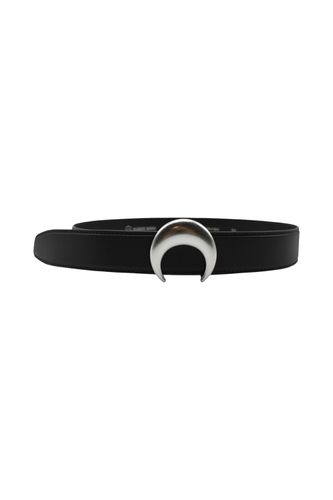 Recycle Leather Buckle Belt - Marine Serre - Modalova