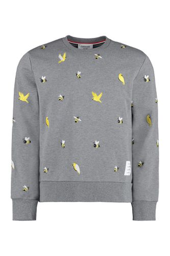 Cotton Crew-neck Sweatshirt - Thom Browne - Modalova