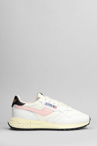 Reelwind Low Sneakers In Leather And Fabric - Autry - Modalova