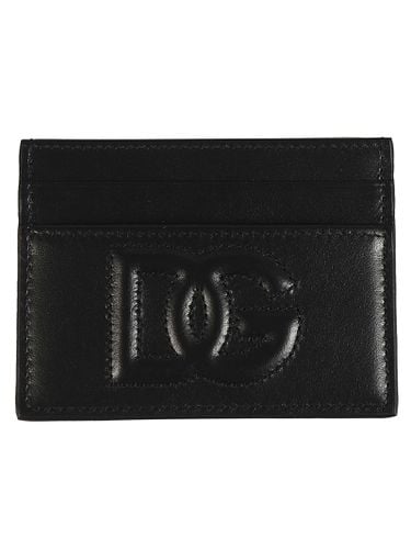 Logo Quilt Card Case - Dolce & Gabbana - Modalova