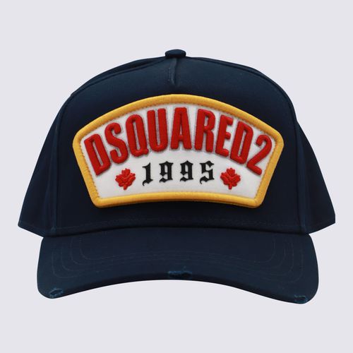 Dsquared2 Blue Cotton Baseball Cap - Dsquared2 - Modalova