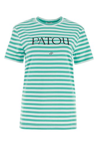 Patou Embroidered Cotton T-shirt - Patou - Modalova