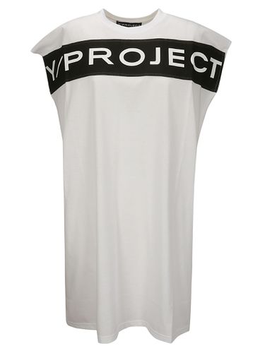 Y/Project Scrunched Logo Tank Dress - Y/Project - Modalova