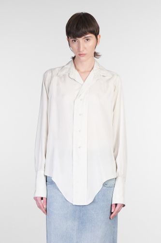 Shirt In Grey Viscose - Maison Margiela - Modalova