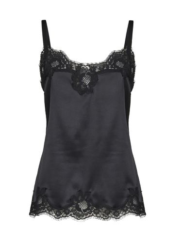 Dolce & Gabbana Lace Tank Top - Dolce & Gabbana - Modalova