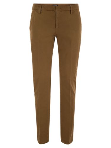 Spiritissimo - Regular Chino Trousers In Light Gabardine - Dondup - Modalova