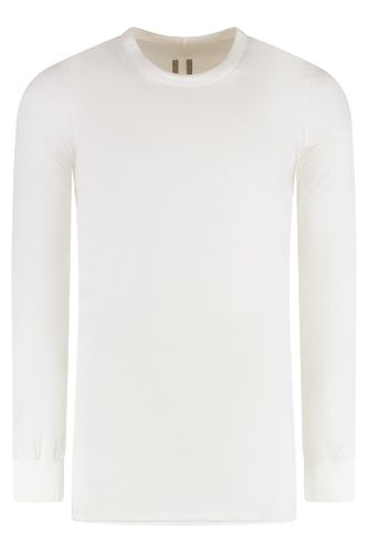 Long Sleeve Cotton T-shirt - Rick Owens - Modalova