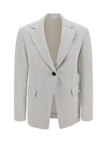 Cotton And Linen Jacket - Brunello Cucinelli - Modalova